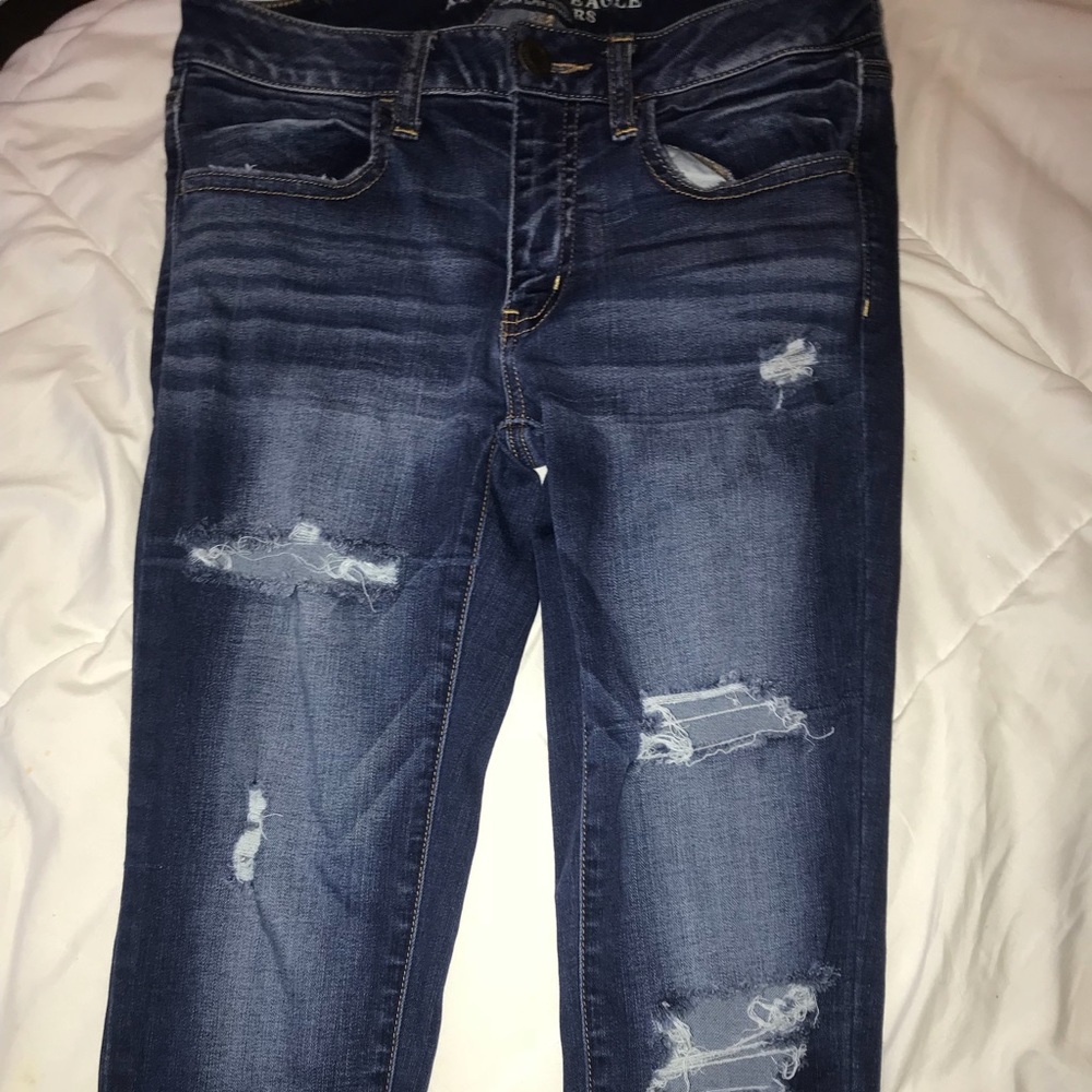 American Eagle Dark Wash Jeggings